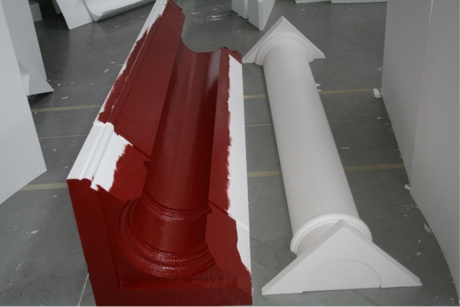 exemple colonne prete a couler